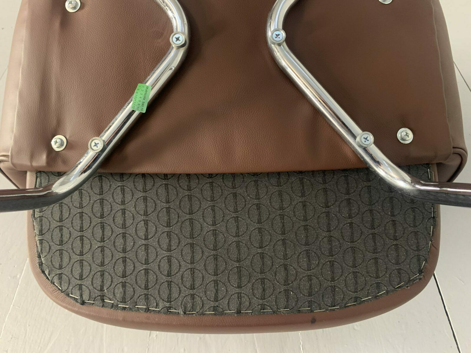 Furniture Knoll Studio “Saarinen Executive” Armchair – In “Volo” Brown Leather photo