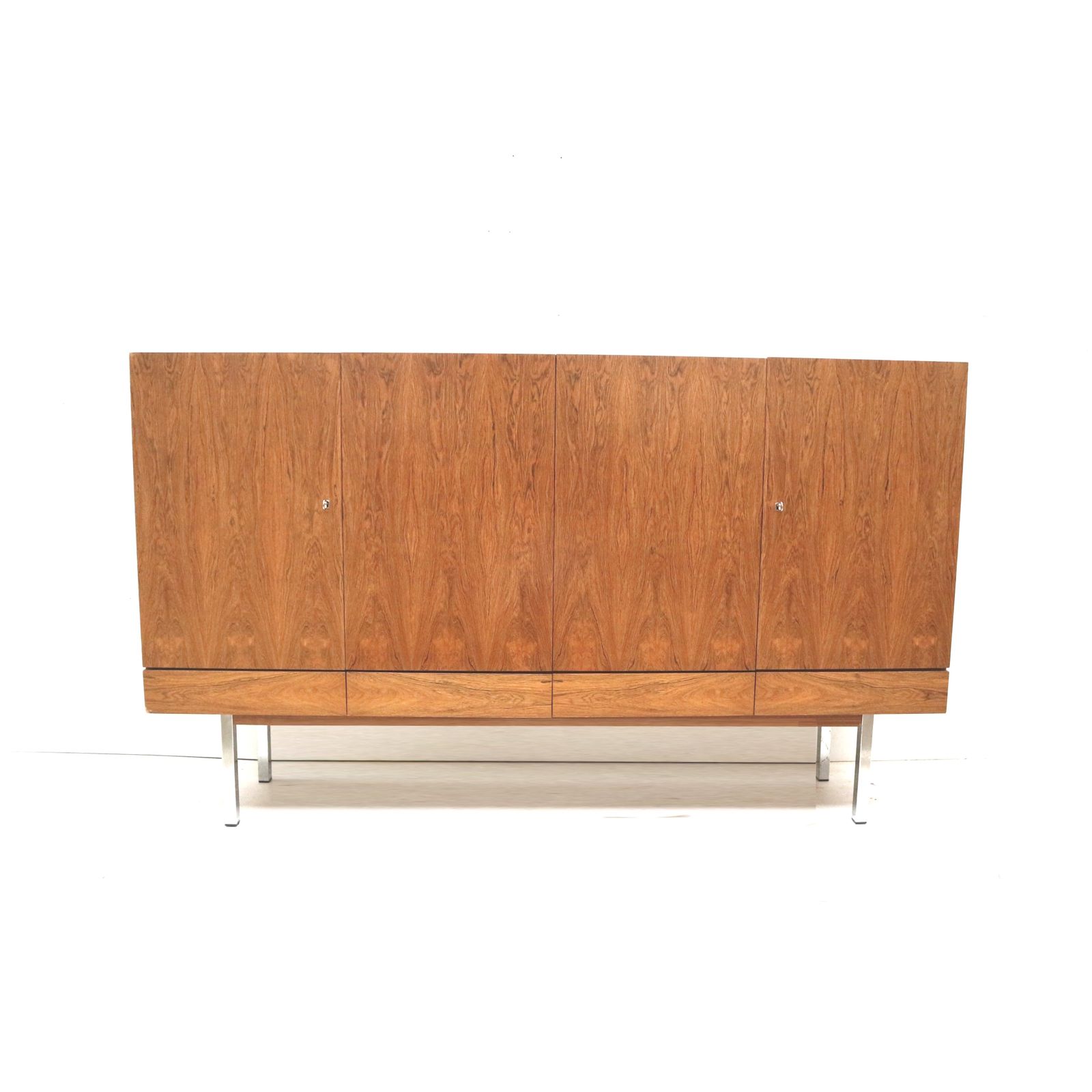 Rare Vintage Rosewood Sideboard By Leo Bub For Wertmöbel photo for sale