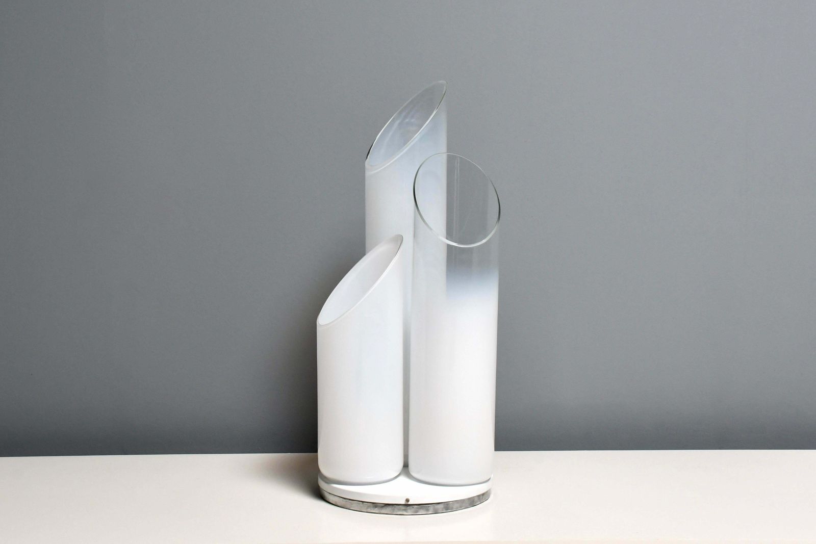 Large Murano Glass Table Lamp By Carlo Nason For Mazzega, Italy 1970s photo furniture