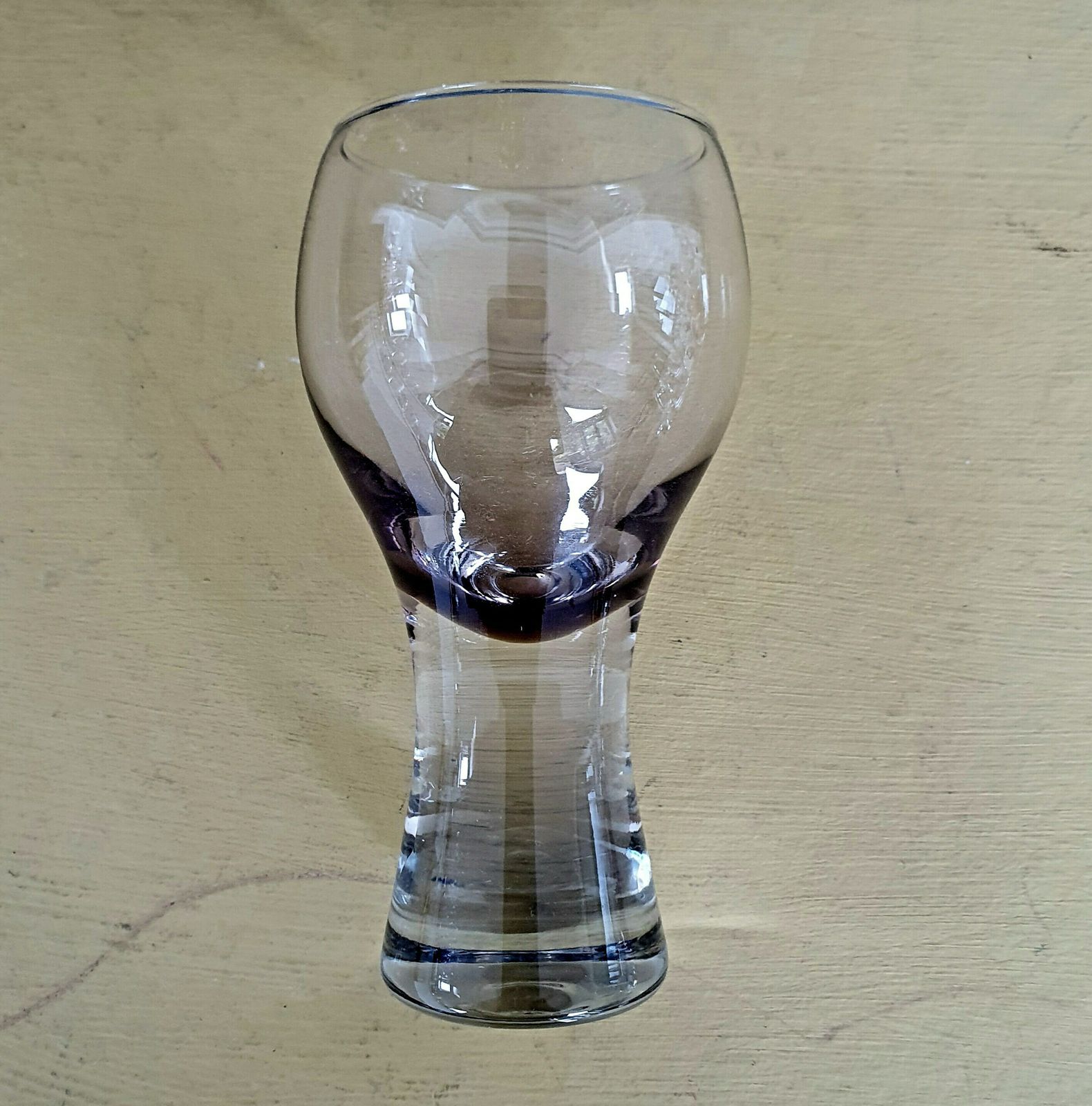 Vintage Caithness Smoked Glass Decanter Set, Libster Decanter And Two Canisbay Dram Glasses In Lovely Peat Coloured Glass, 1970s photo for sale