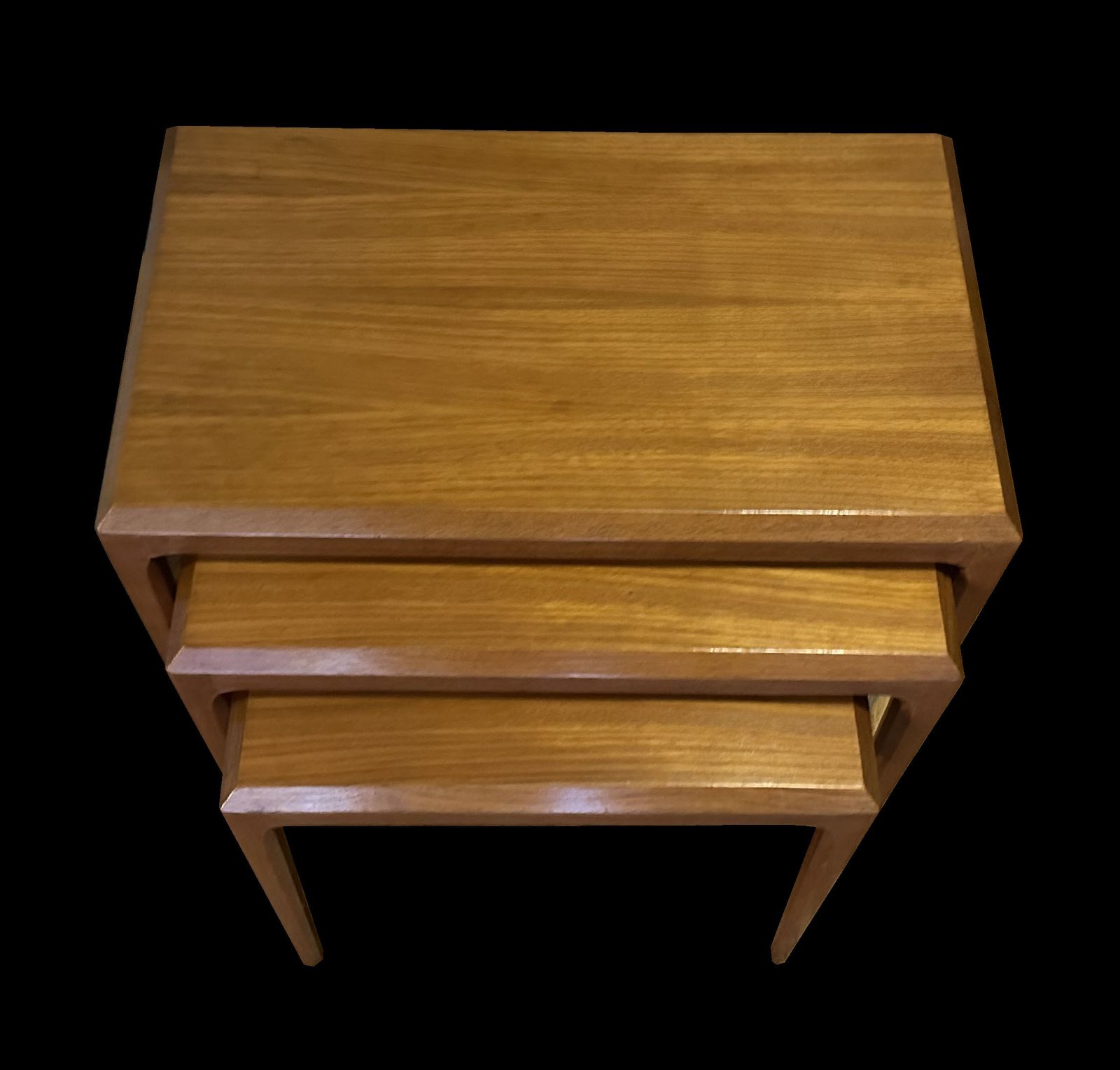 Teak Nest Of Tables By Johannes Andersen For Silkeborg photo furniture