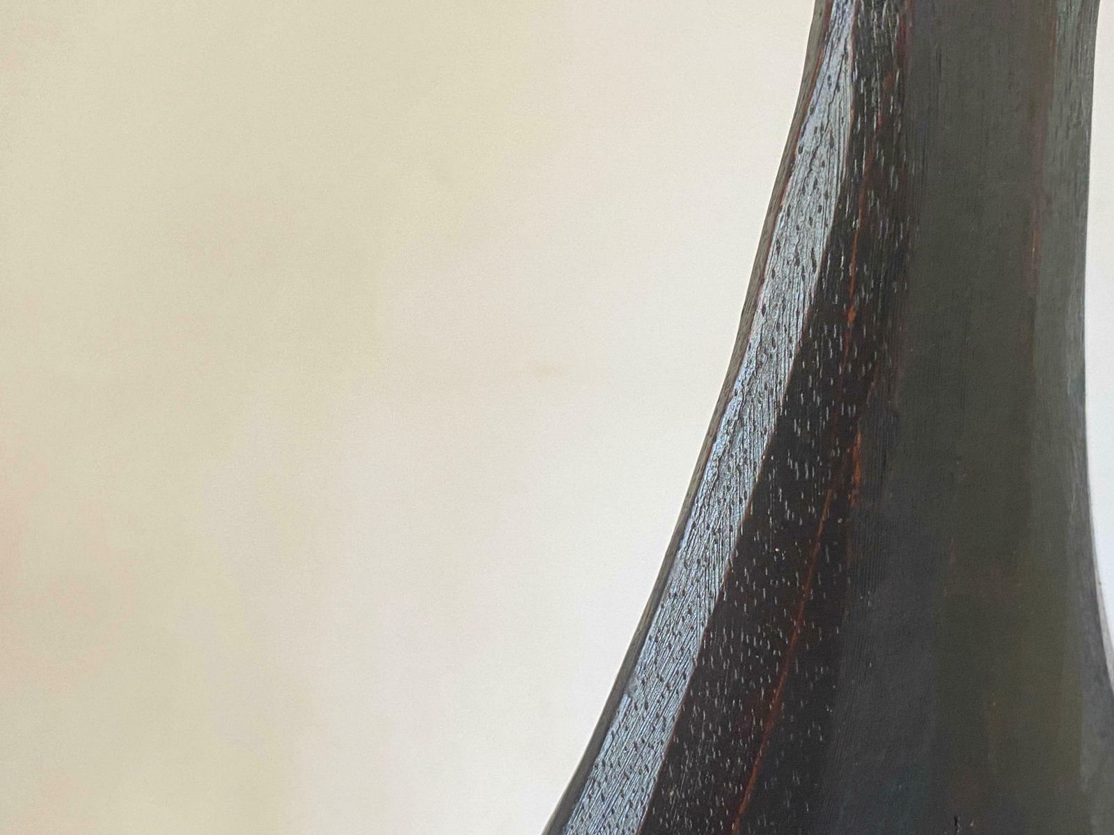 photo furniture Large Abstract Wood Modern Sculpture Brown Color