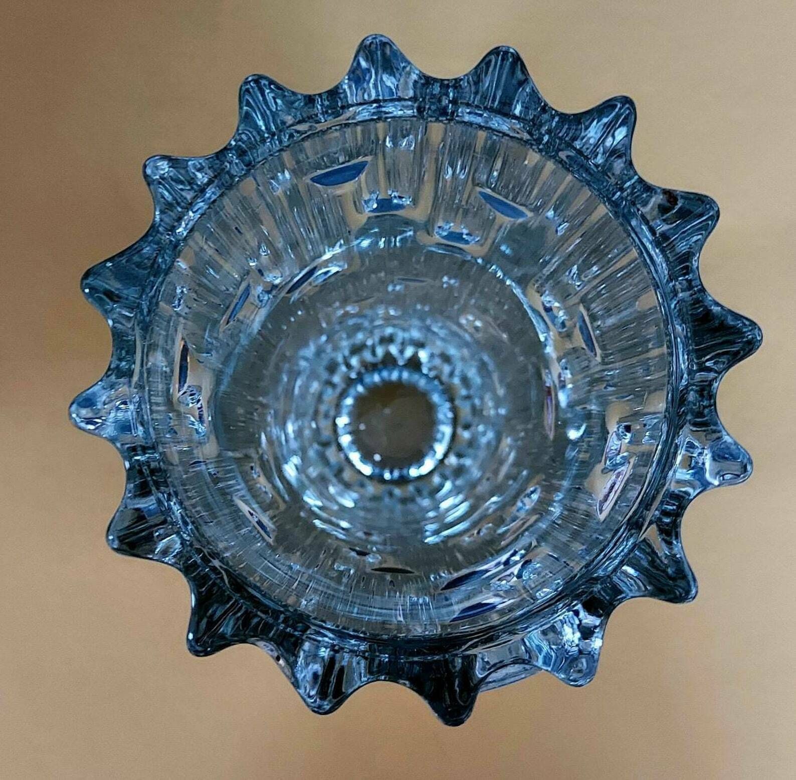 A Stunning 1960's Sklo Union Maze Design Large Glass Vase photo buy