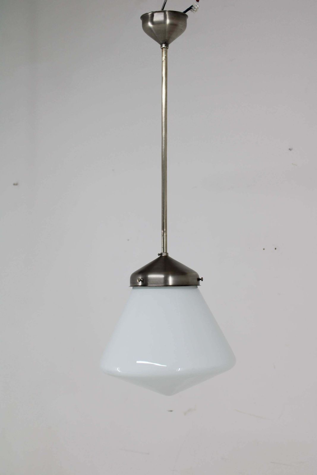 Large Bauhaus Pendant Attributed To Marianne Brandt, 1930s photo vinterior