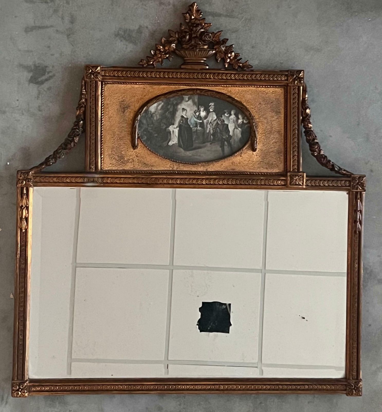 Trumeau mural rectangulaire, XIXe siècle photo for sale
