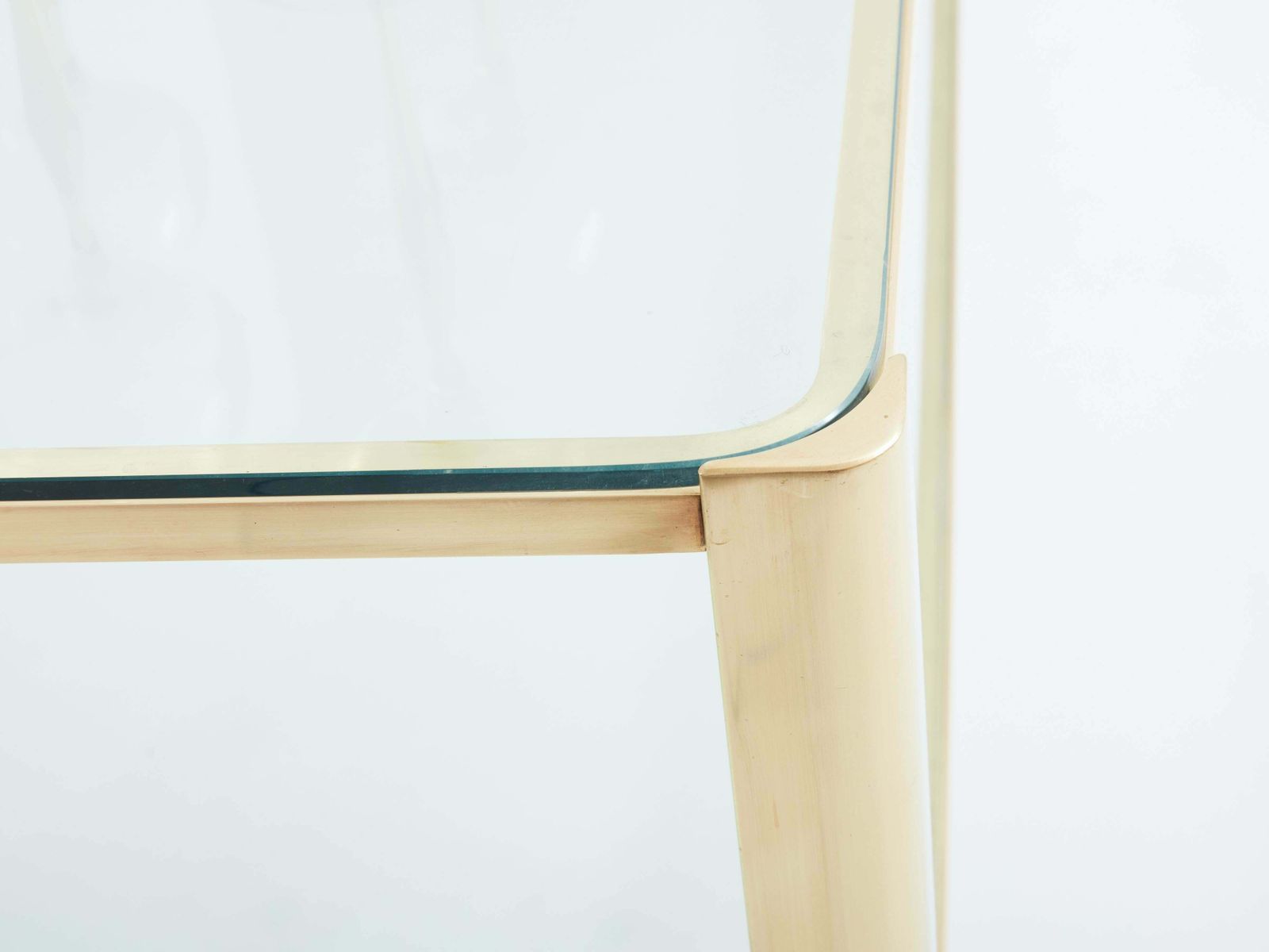Table basse à deux plateaux en bronze par Jacques Quinet pour Broncz, années 1960 photo 11888.0