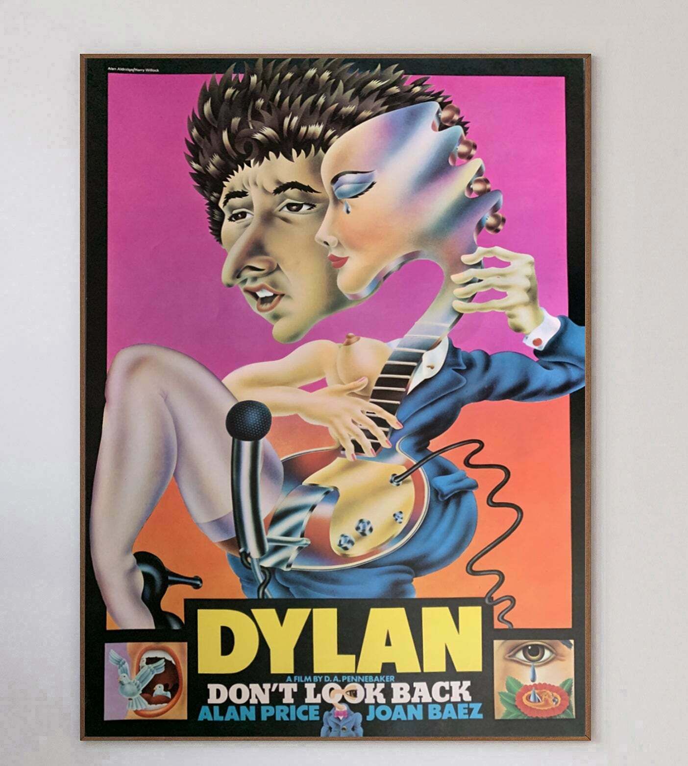 Original Vintage Poster Bob Dylan   Don't Look Back photo 796.0