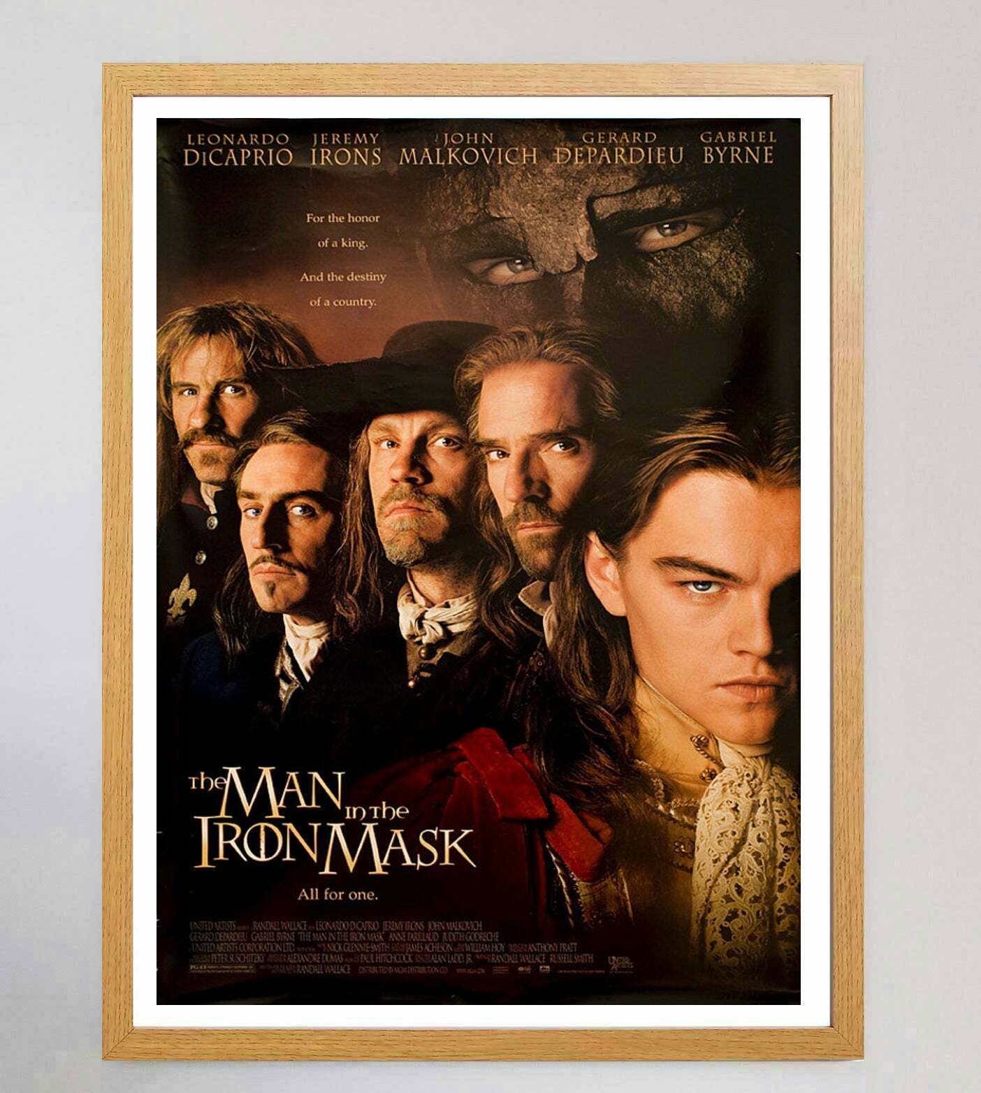 Original Vintage Poster The Man With The Iron Mask photo Art
