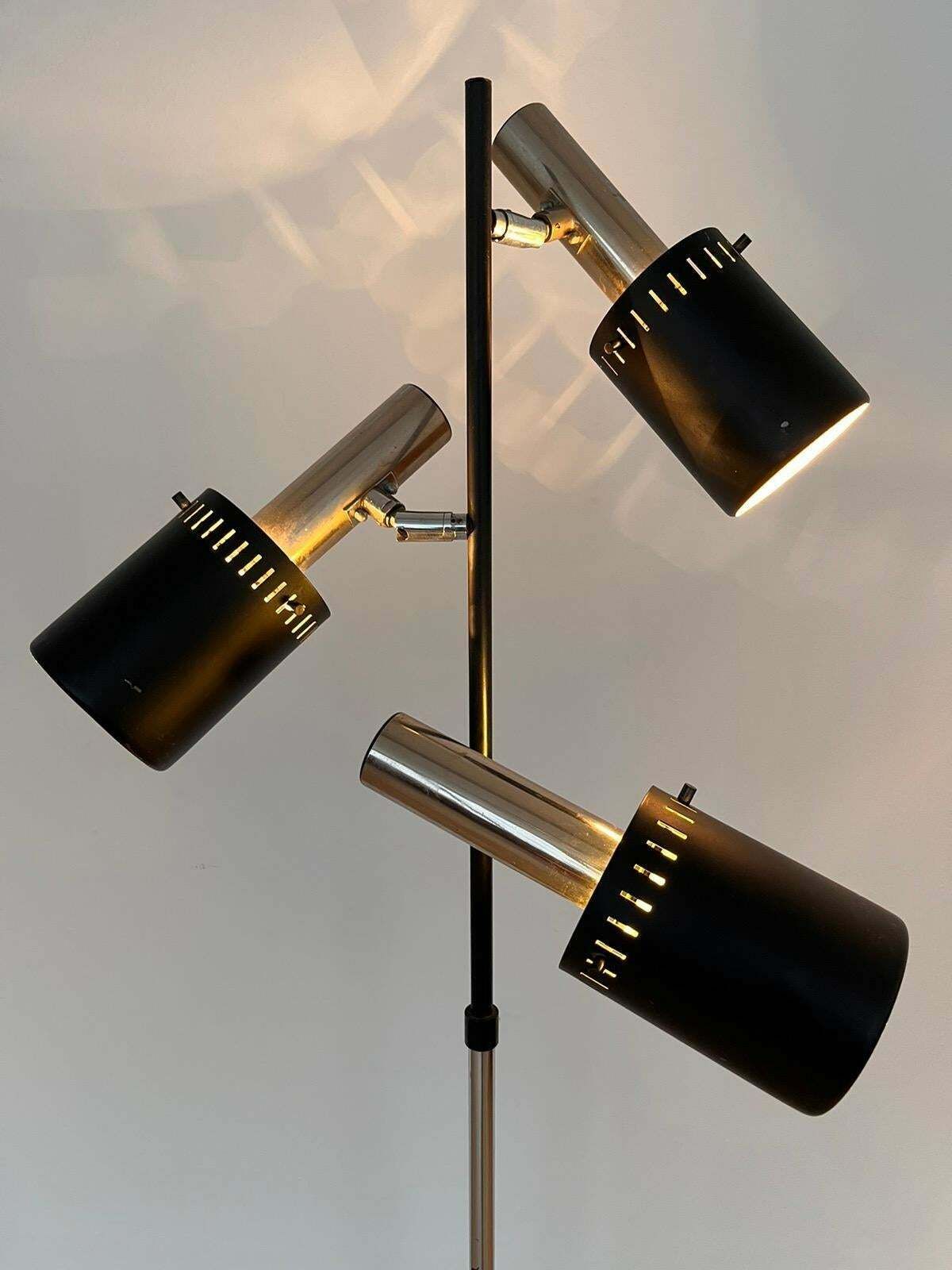 Midcentury Rare Floor Lamp In Style Of Jo Hammerborg, Denmark, 1970s photo buy