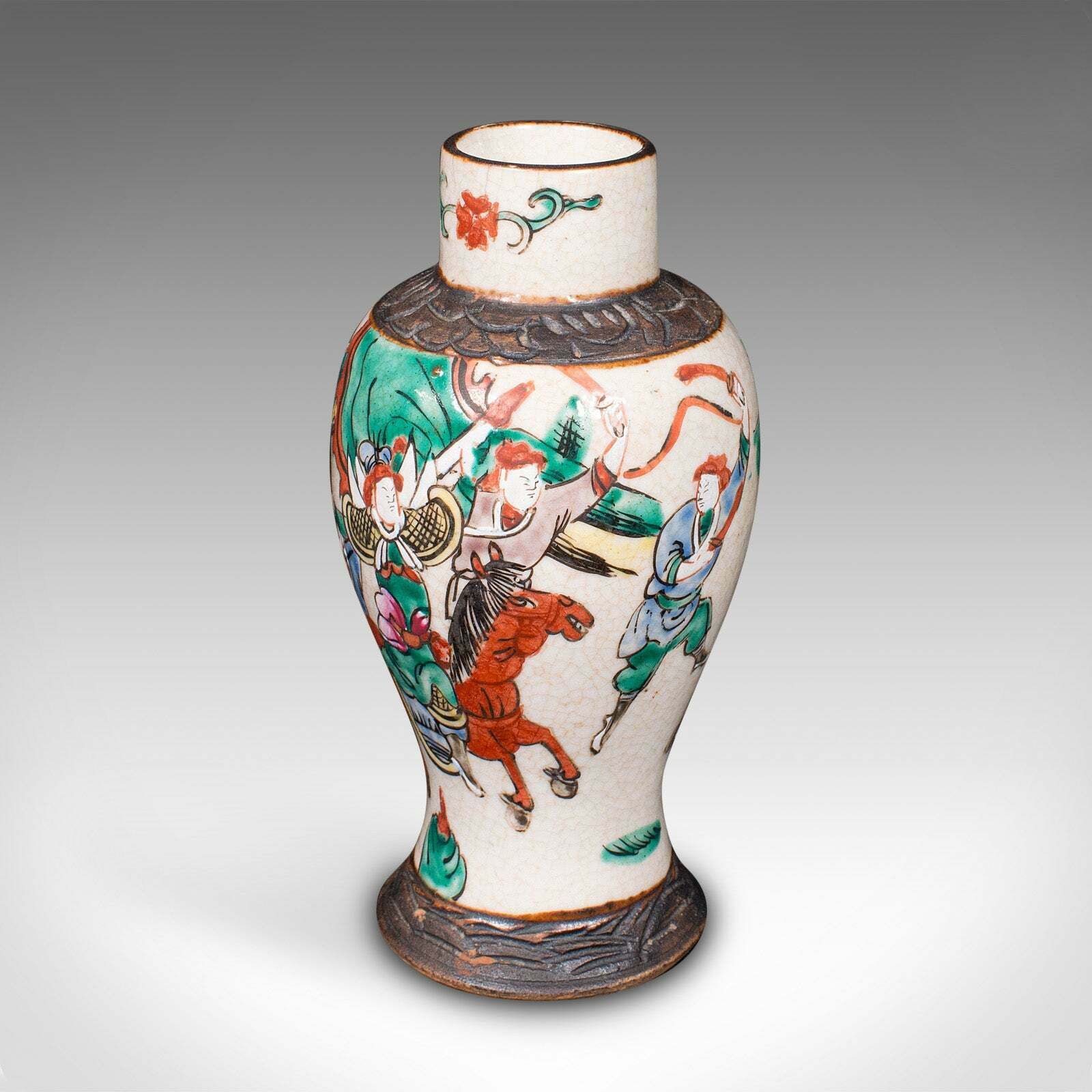 Small Antique Posy Vase, Japanese, Ceramic, Flower Urn, Meiji, Victorian, C.1900 photo Home Decor