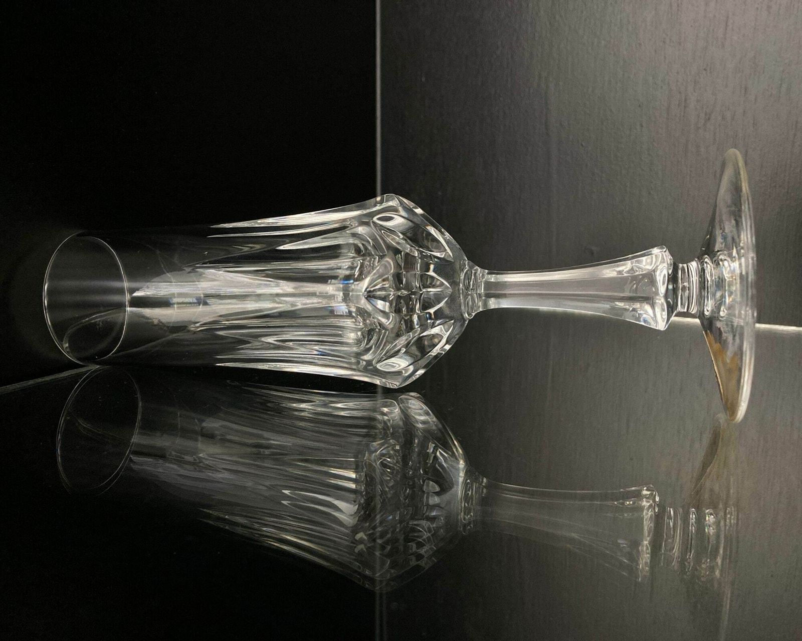 Nachtmann Champagne Glasses | 6pcs Flutes | Iconic And Heavy | 60 80s photo Home Decor