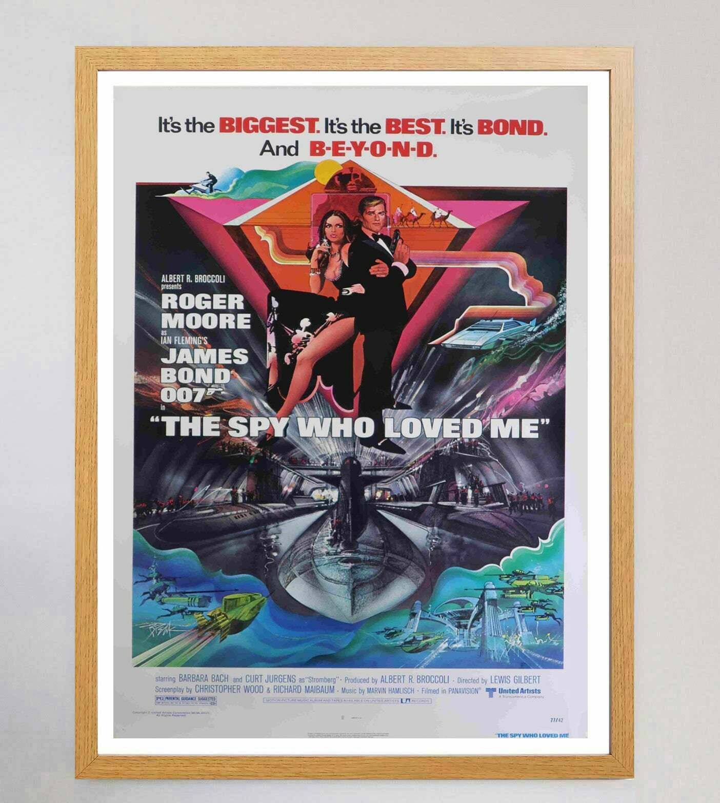 The Spy Who Loved Me Original Vintage Poster photo Art