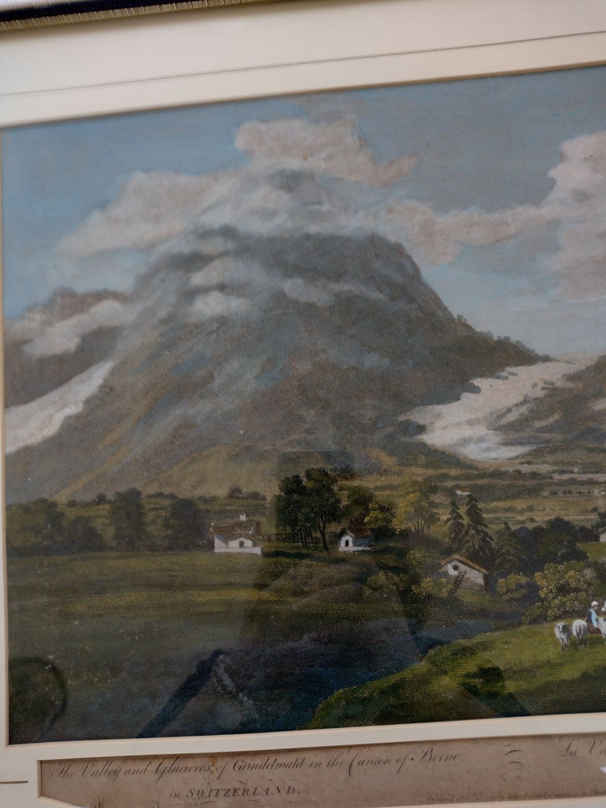 John Boydell (1719 1804) ”The Valley And Glaciers Of Grindelwald In The Canton Of Berne” photo for sale