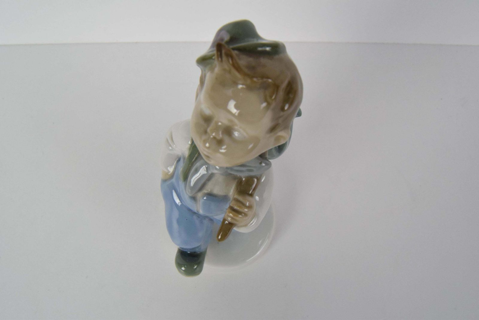 Home Decor Rare Beautiful Design Porcelain Boy Figurine By Ella Strobach König/ Royal Dux photo