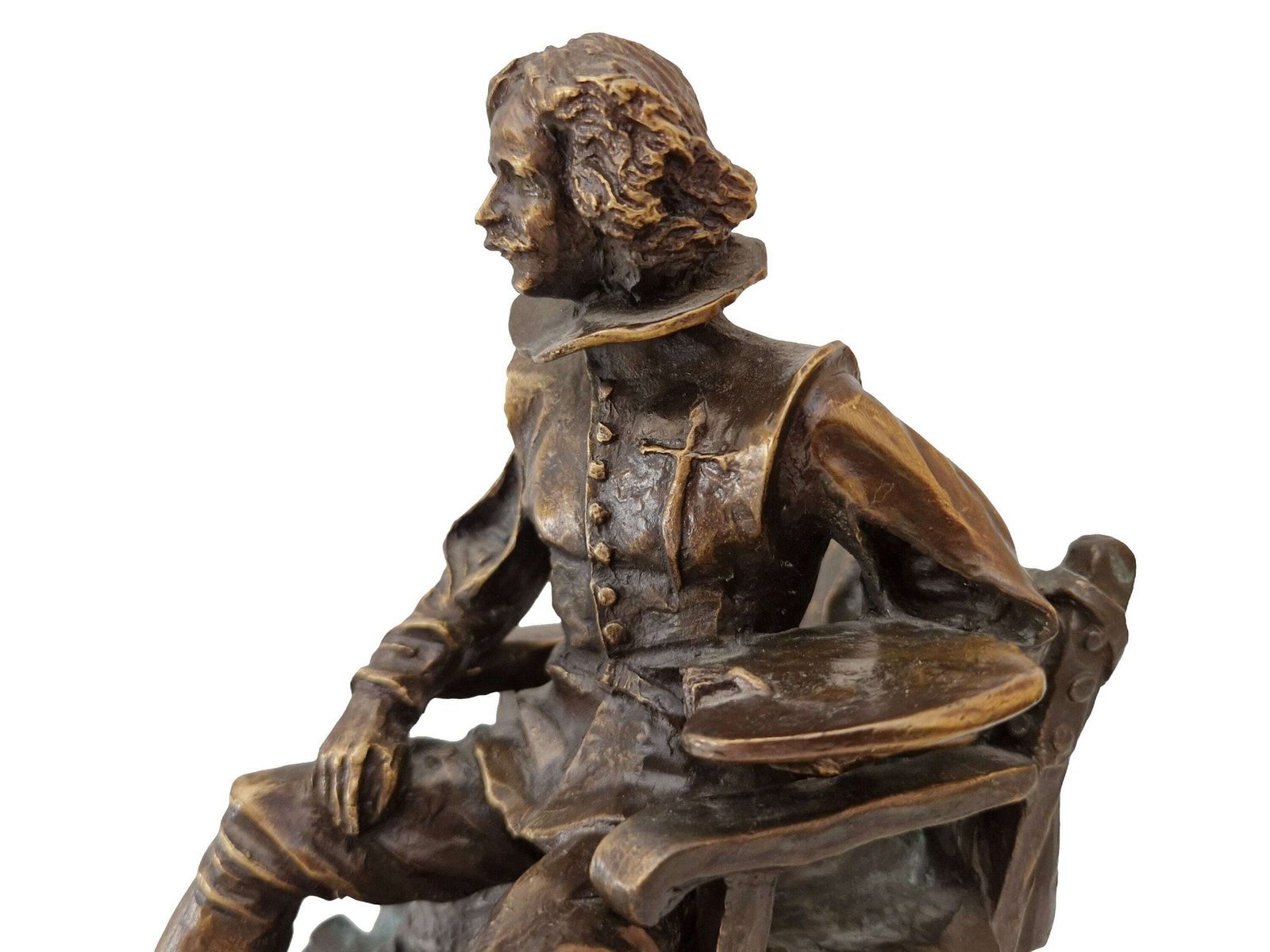Diego Velazquez Resin Figurine, Museum Art Reproduction Statuette photo for sale