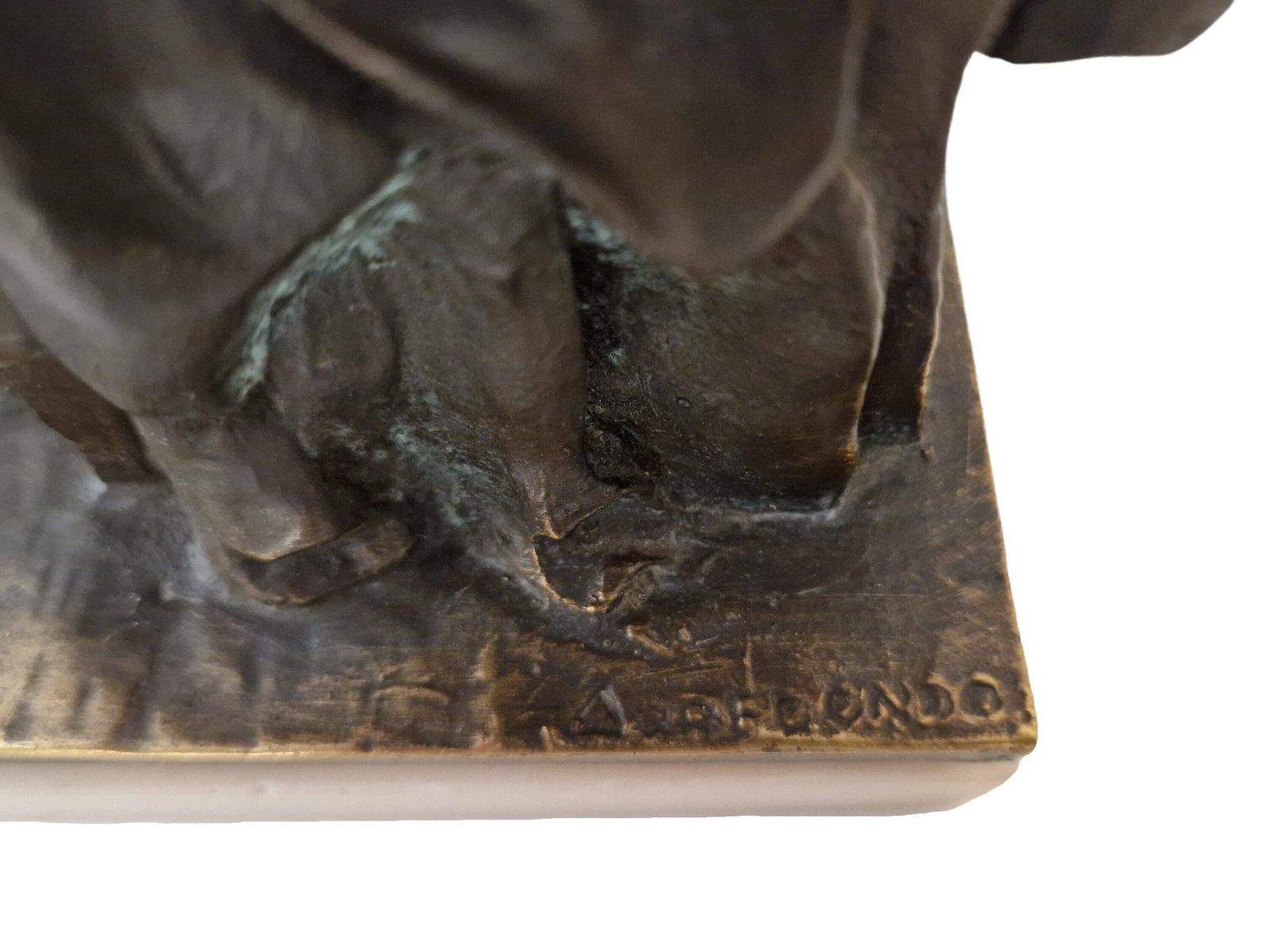 Diego Velazquez Resin Figurine, Museum Art Reproduction Statuette photo vintage