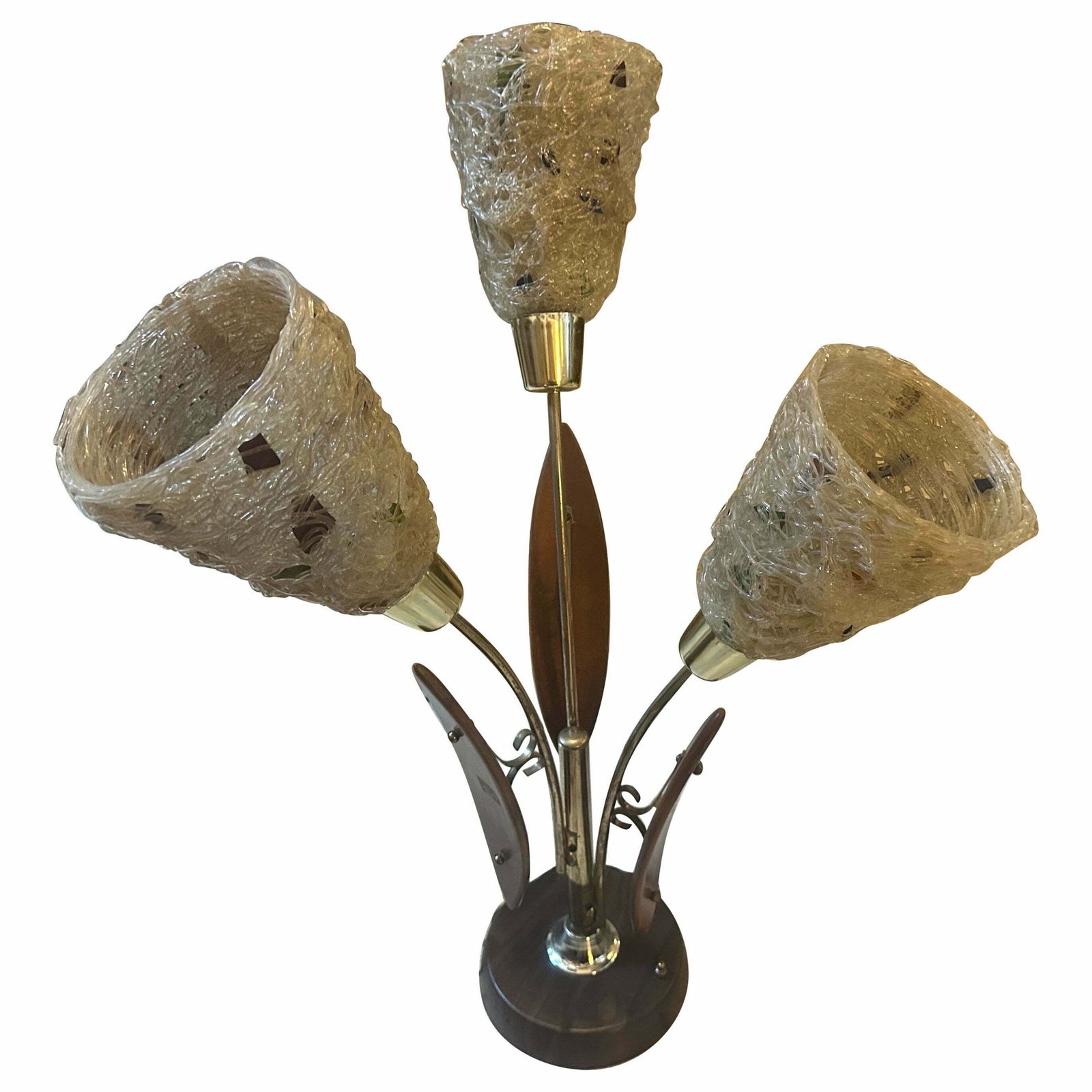 1980s Gaetano Pesce Style Modern Metal, Resin And Plastic Italian Table Lamp