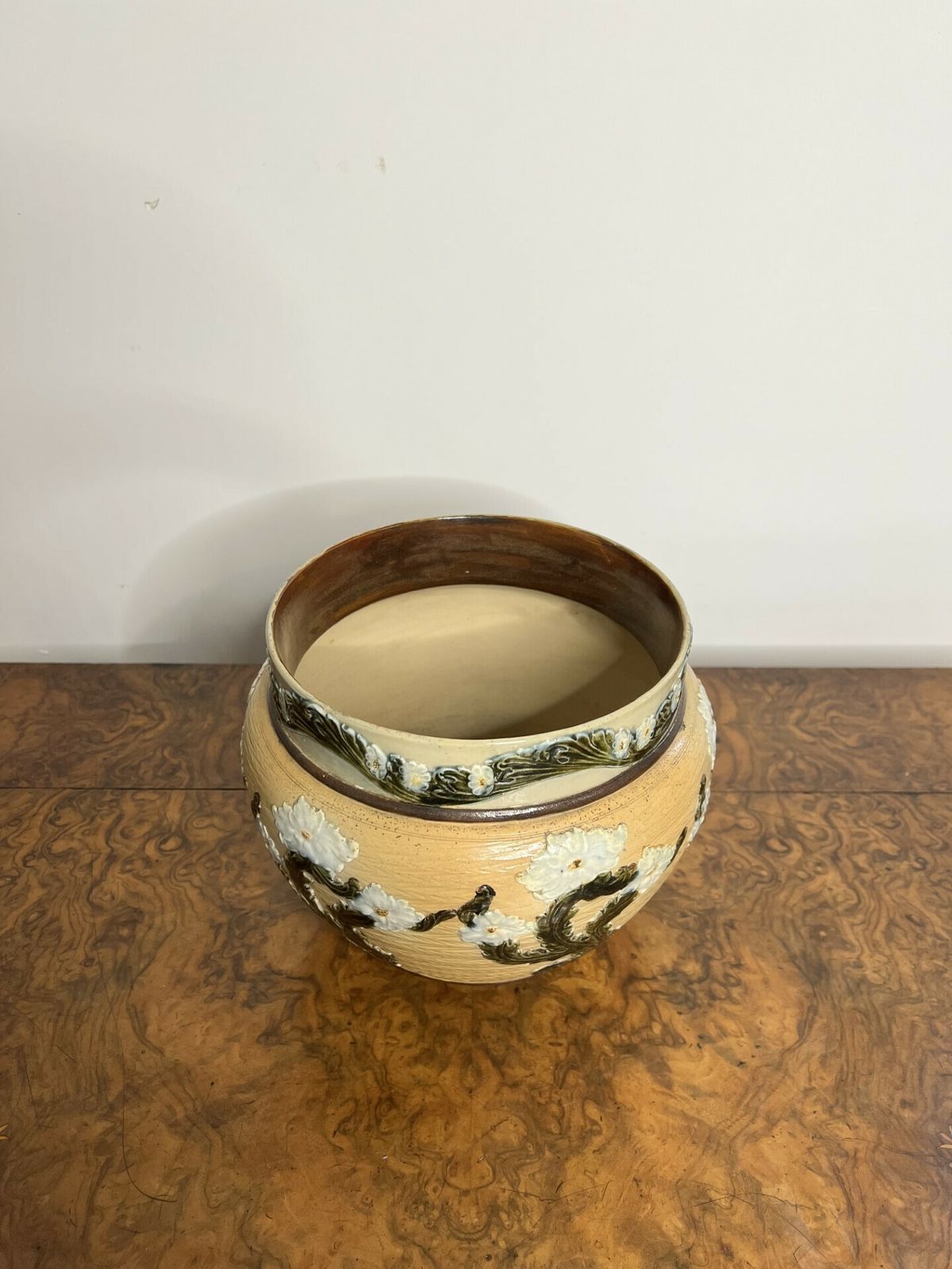 Stunning Quality Antique Doulton Lambeth Jardiniere photo 325.0
