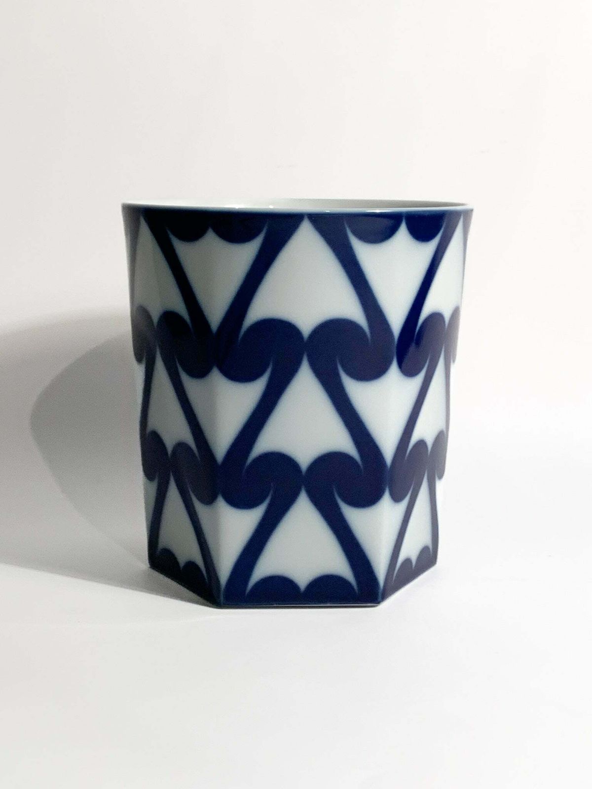 photo furniture White And Blue Porcelain Vase By Studio Linie For Rosenthal, 1980s
