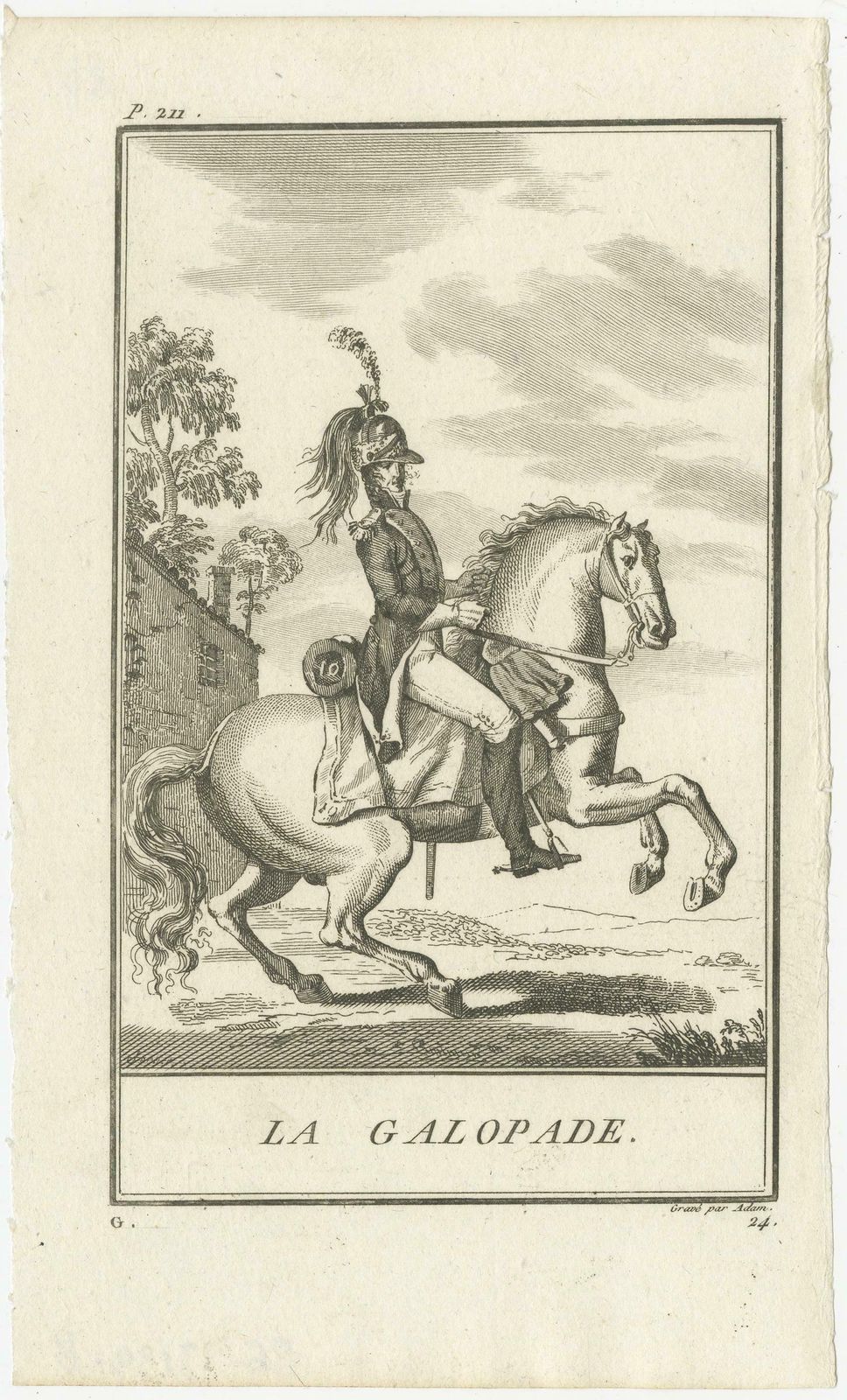 Set Of 5 Antique Horse Riding Prints, Le Piaffer, La Galopade, La Courbette photo for sale