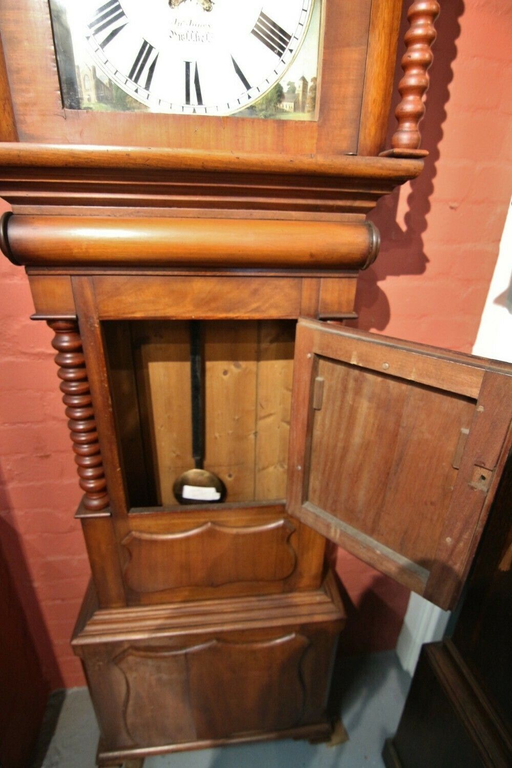 Large 19th Century Mahogany 8 Day Arch Dial Longcase Clock ' John Jones , Pwllheli' photo buy