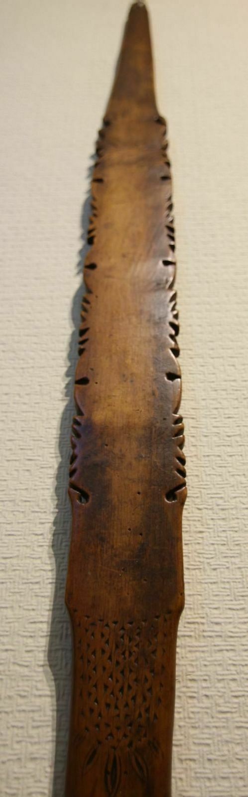 19th Century Folk Art Distaff, 1800s photo vintage