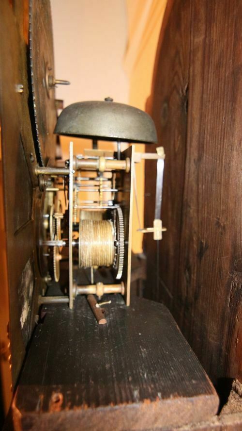 3200.0 18th Century Liverpool 8 Day Brass Moon Phase Longcase Clock, William Mercer Of Liverpool photo