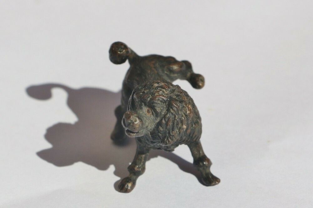 Humorous Late 19thc Cold Patinated Austrian Bronze 'Stephan Buchinger' Dog Cocking His Leg photo Art
