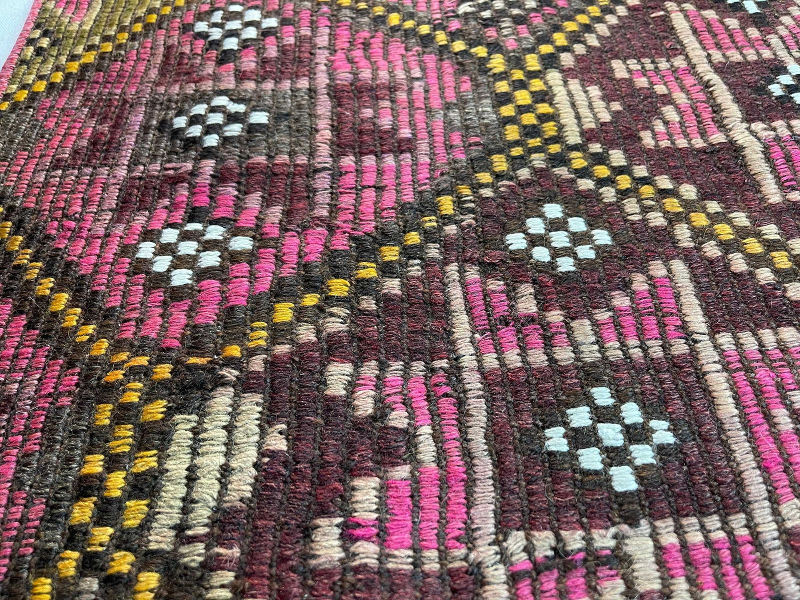 Turkish Mini Kilim Rug ,Vintage Anatolian Turkish Kelim 103 X 54 Cm photo Textiles