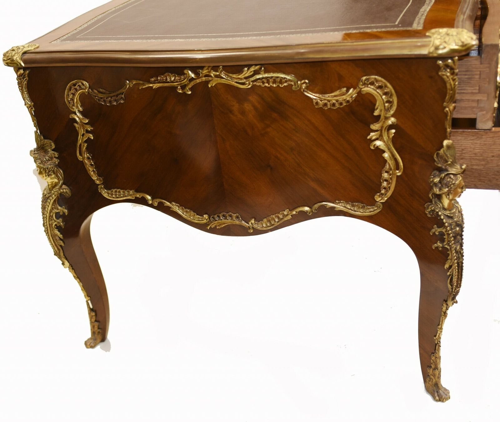 photo vintage French Bureau Plat Desk   Empire Dummy Partners Desks
