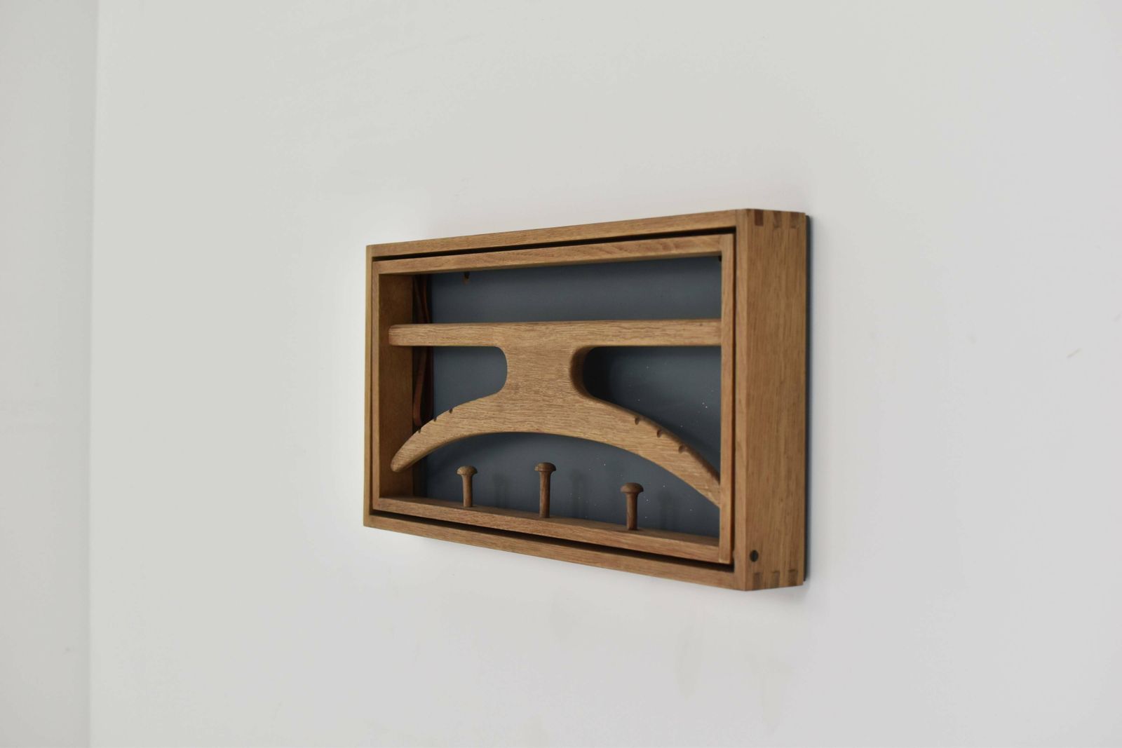 Wall Valet By Adam Hoff & Poul østergaard For Virum Møbelsnedkeri, Denmark 1963. photo 960.0