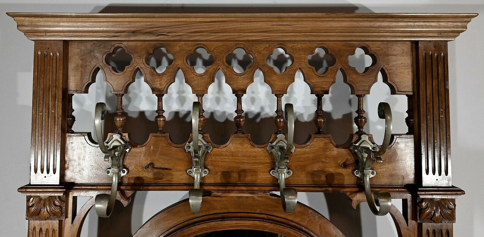 Rare Vestibule Chest In Walnut – Late 19th Century photo buy
