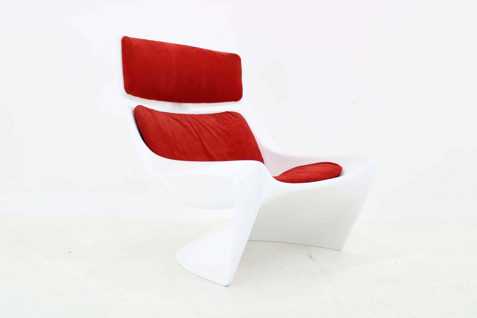 1960s Steen Ostergaard 'President' Fiberglass Lounge Chair For Cado, Denmark photo furniture