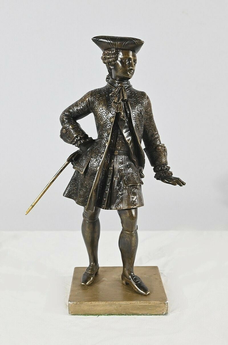 Bronze “The Gentleman With The Tricorn” – Late 19th Century