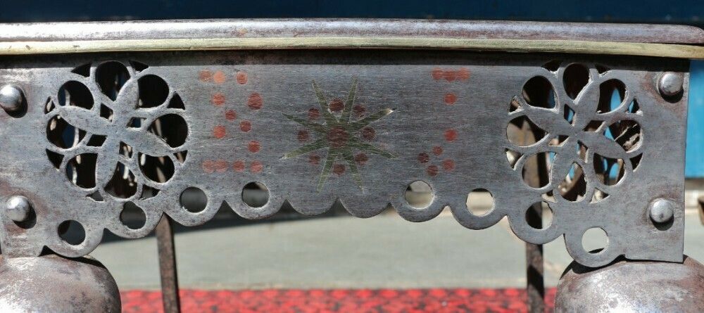 Fine 19th Century Welsh Fireside Footman & Trivet photo vinterior