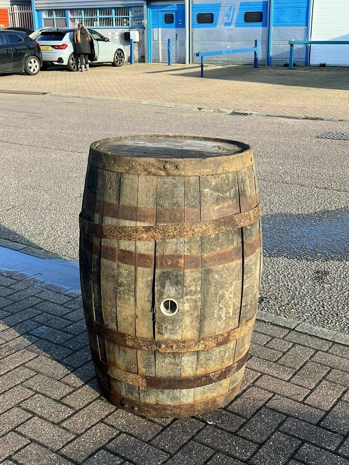 Oak Beer / Whisky Barrels. Full Size, Make Great Home Bar Tables photo vinterior