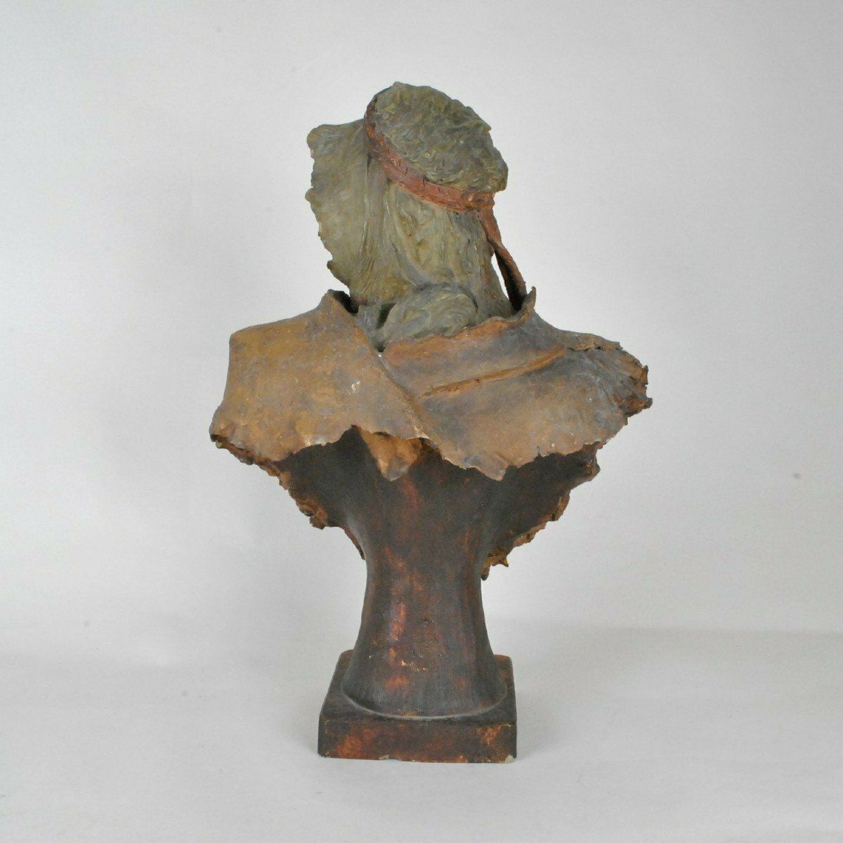 A Stellmacher, Terracotta Bust, Arab, 19th Century photo Art