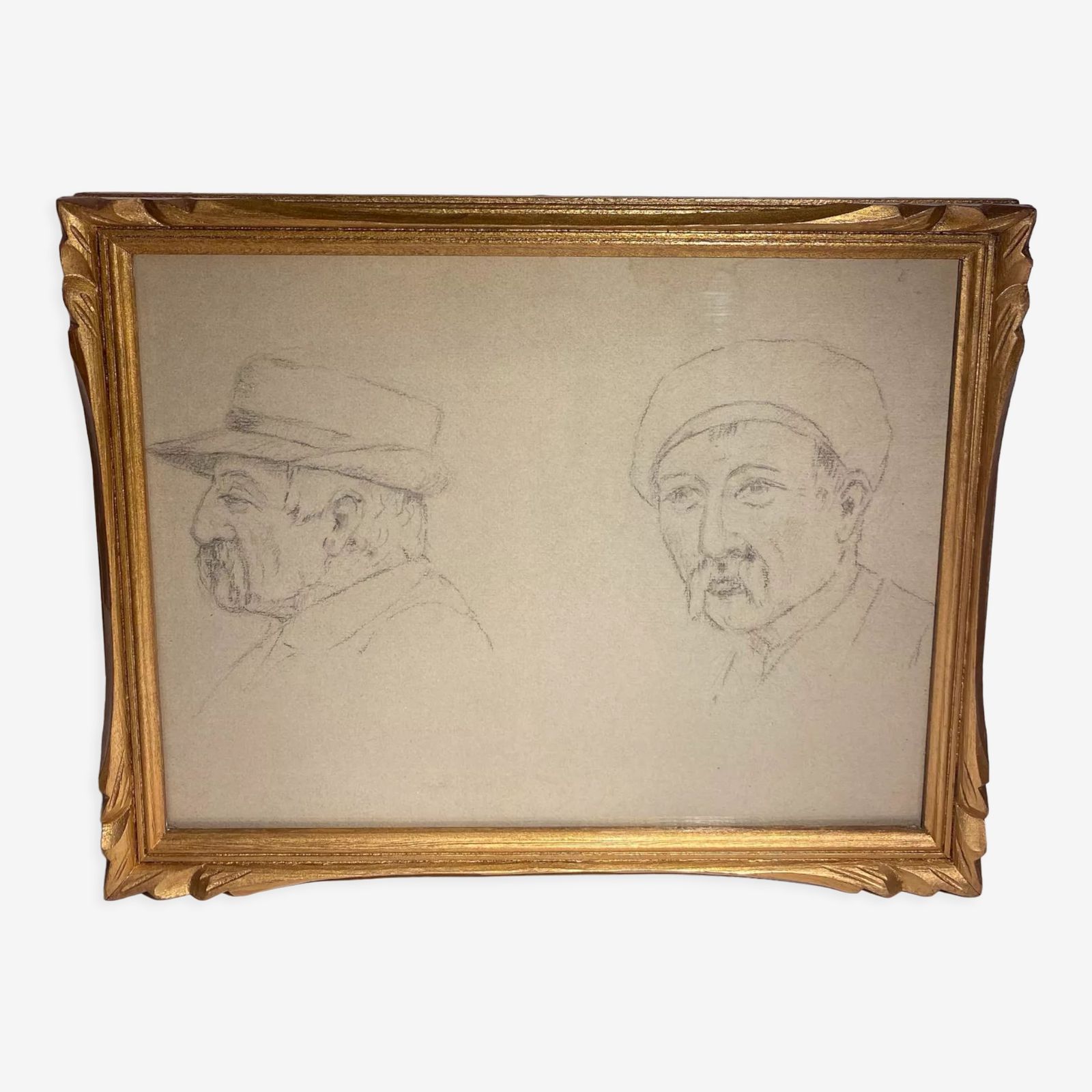 Peinture Ancienne, Portraits, Milieu Du Xxe Siècle