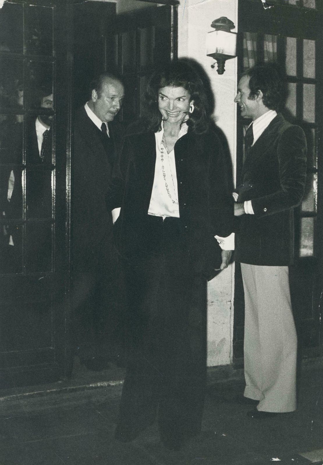Göksin Sipahioglu Jackie Kennedy, Black And White Photograph, Circa 1970s