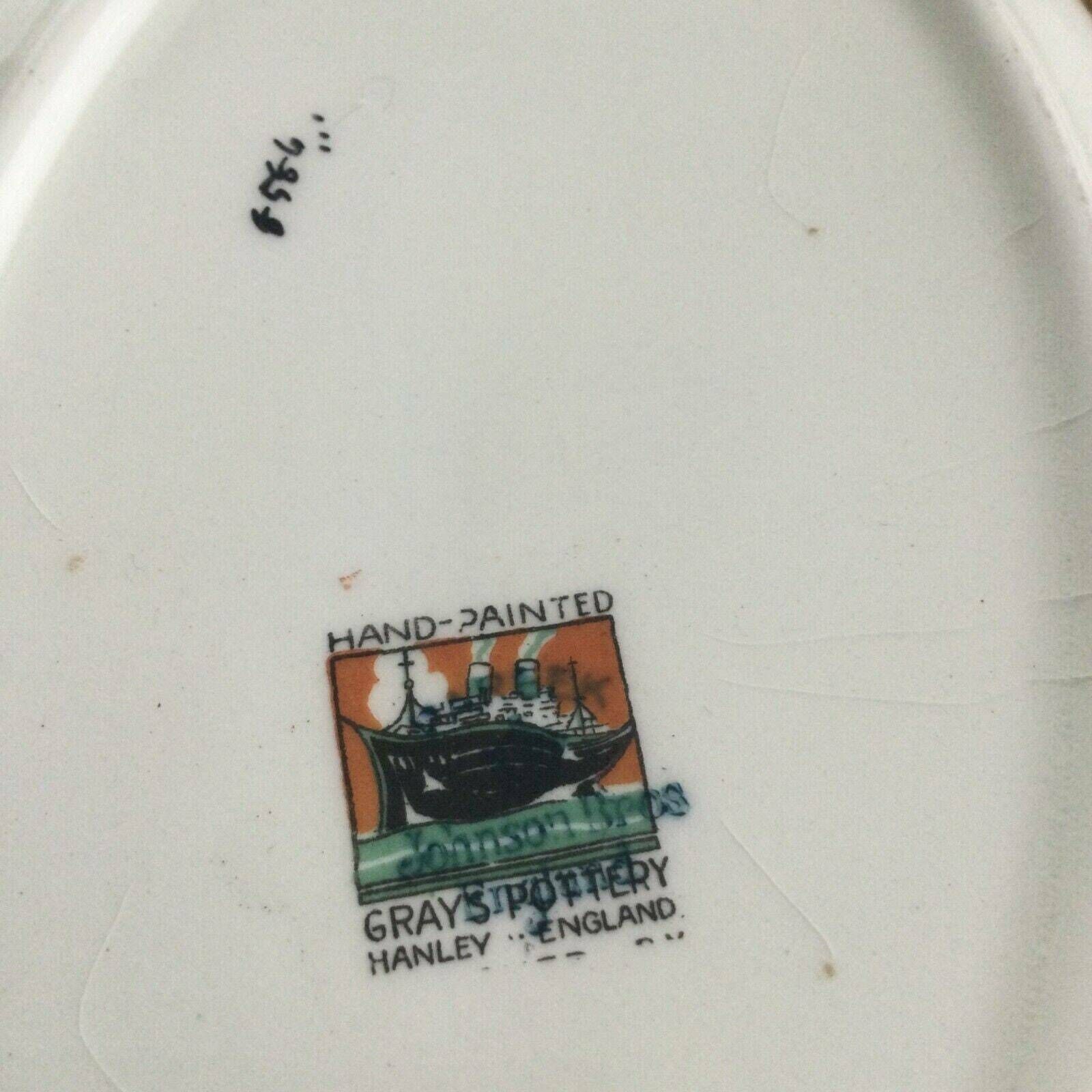 Grays Pottery Summertime 8586 Oval Serving Dishes Bowls X 2 Dorothy Tomes? photo vinterior