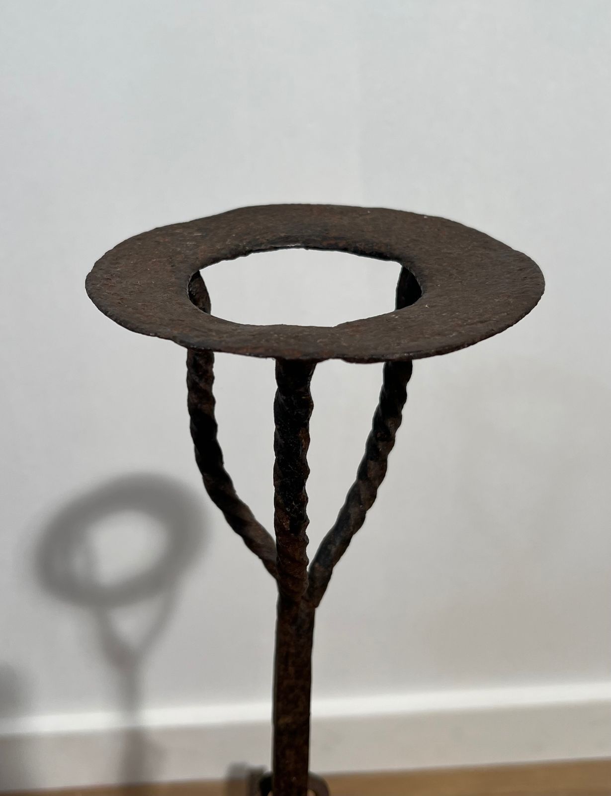 Pair Of Wrought Iron Landiers, 18th Century And Earlier photo Home Fixtures