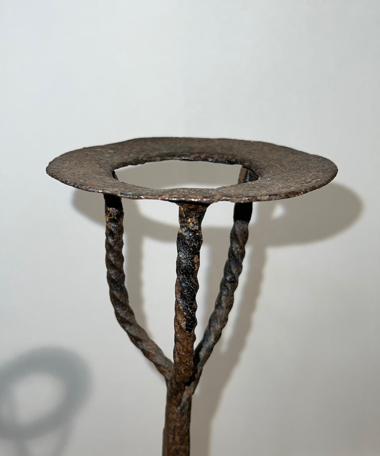Pair Of Wrought Iron Landiers, 18th Century And Earlier photo 1250.0
