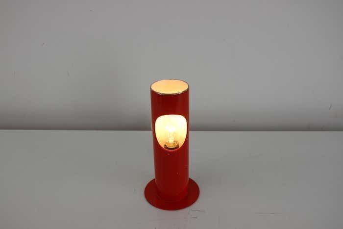 Mid Century Rare Table Lamp Napako Josef Hurka 1970s photo vintage