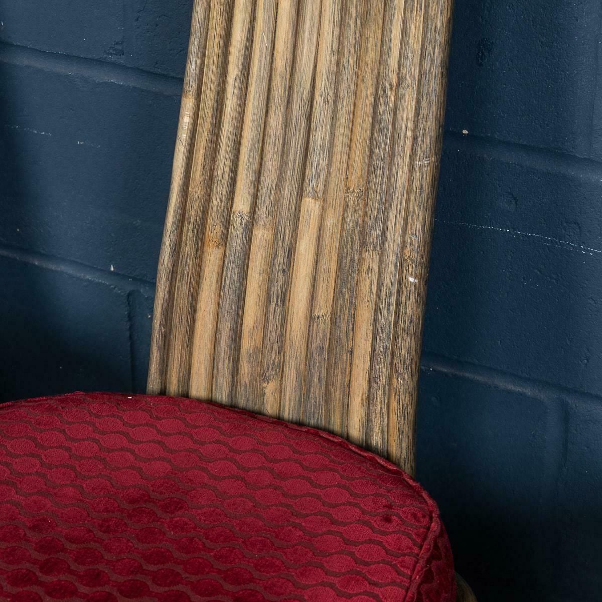 photo buy 20th Century American Dining Table & Four Chairs By Mcguire