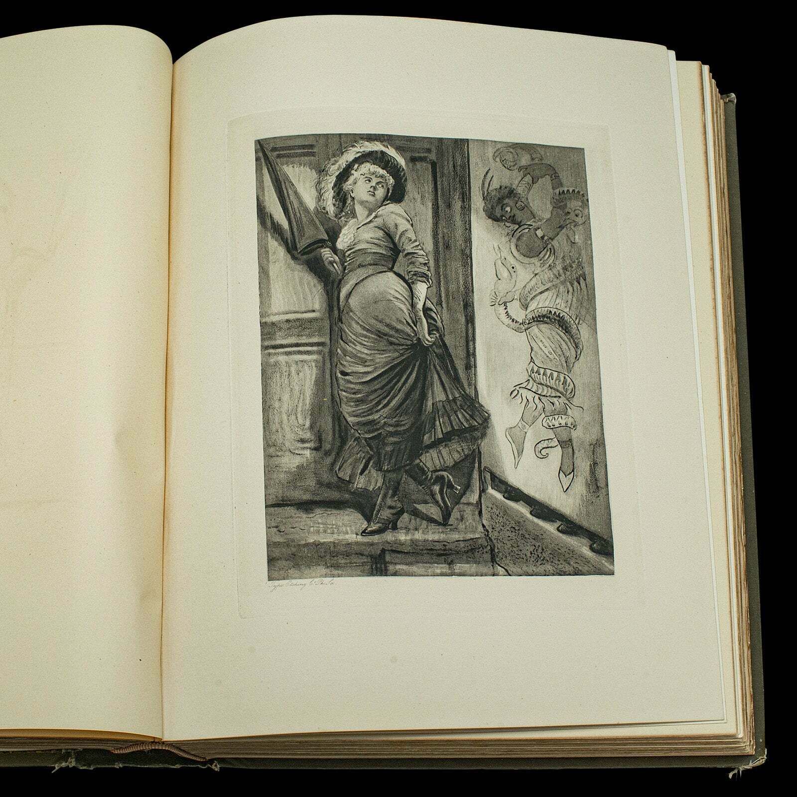 695.0 Antique Arts Book, Royal Academy, Harry Furniss, English, Exhibition, Victorian photo