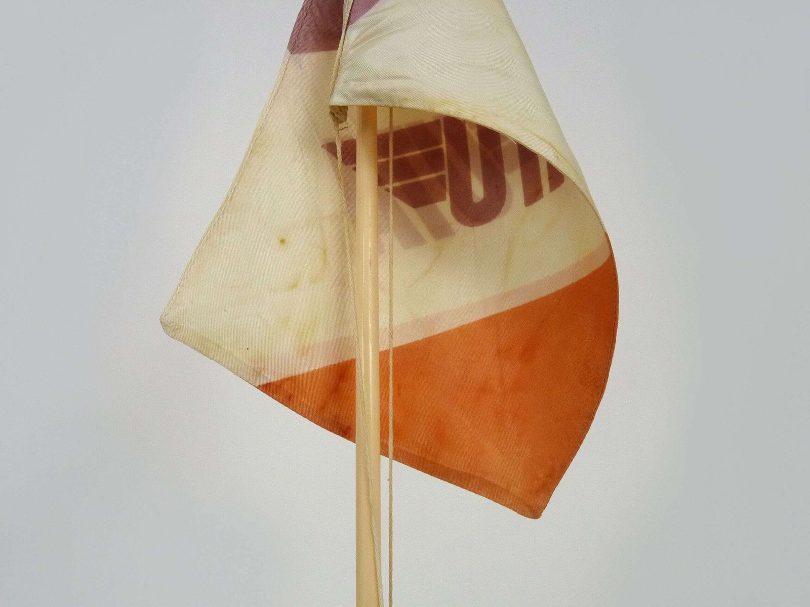 Rare Flag Pennant Uta Airline Counter Flag photo vinterior