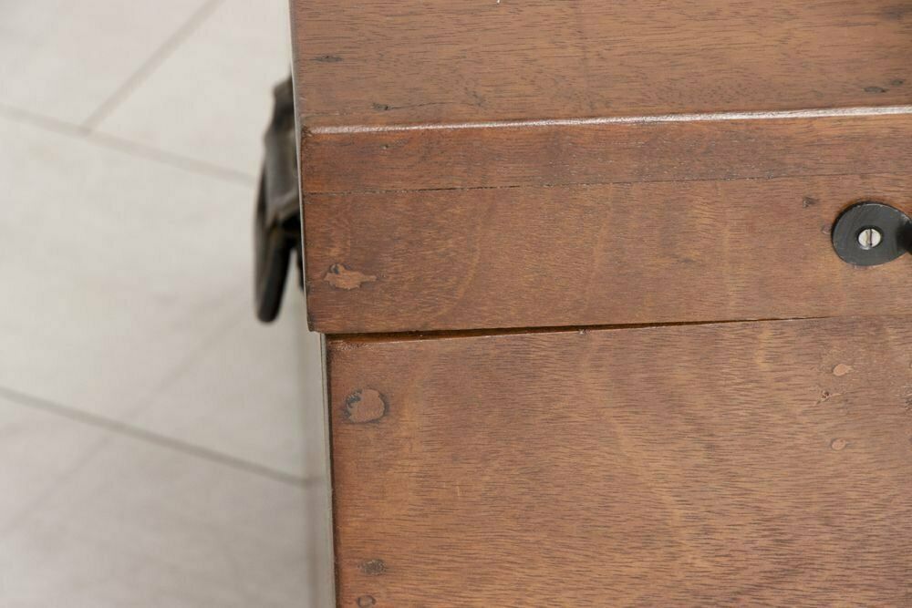 photo for sale Air Cargo Packing Crate In East African Mahogany C.1970s