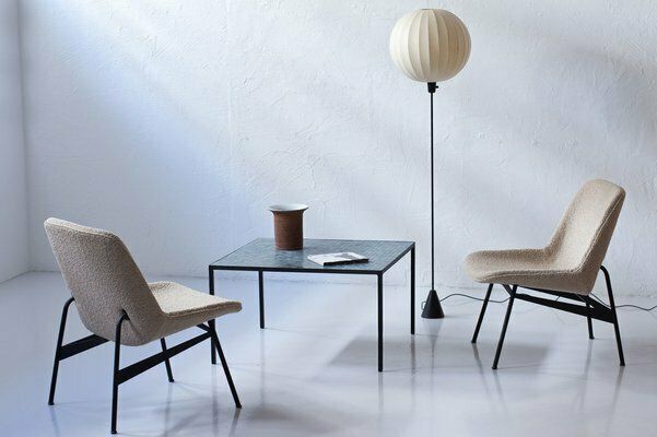 photo vintage Swedish Modern Lounge Chairs By Hans Harald Molander For The Nordiska Kompaniet 1950s Set Of 2