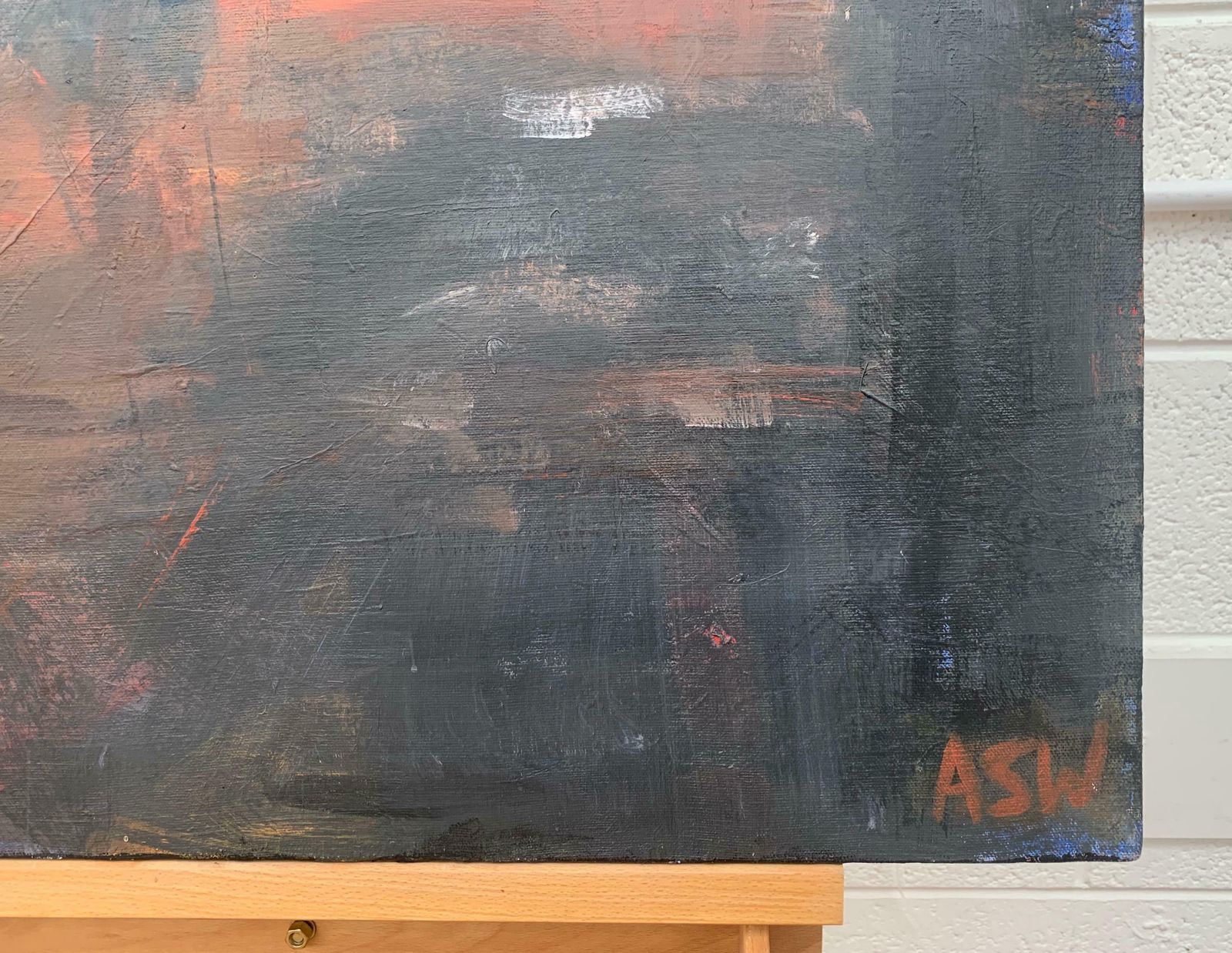 Angela Wakefield Dark & Atmospheric Abstract Expressionist Art By Contemporary British Painter  1999 photo buy