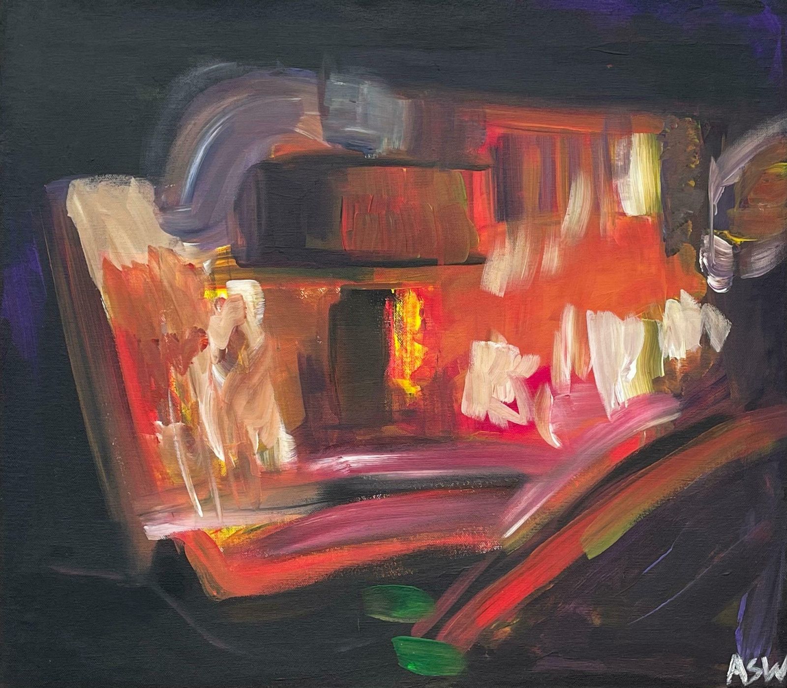 Angela Wakefield City Drive Abstract Expressionist Painting By Leading British Urban Artist  1999 photo buy
